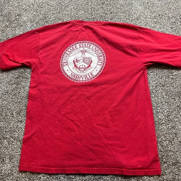 Champion Tennessee State University TShirt‎ XL Kids Red Cotton Graphic - Picture 6 of 9